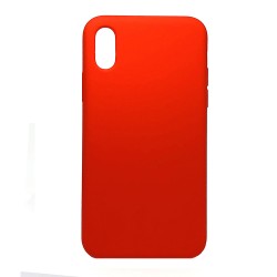 Capa de Silicone para Apple iPhone X/XS Vermelho Capa de Silicone para Apple iPhone X/XS Vermelho